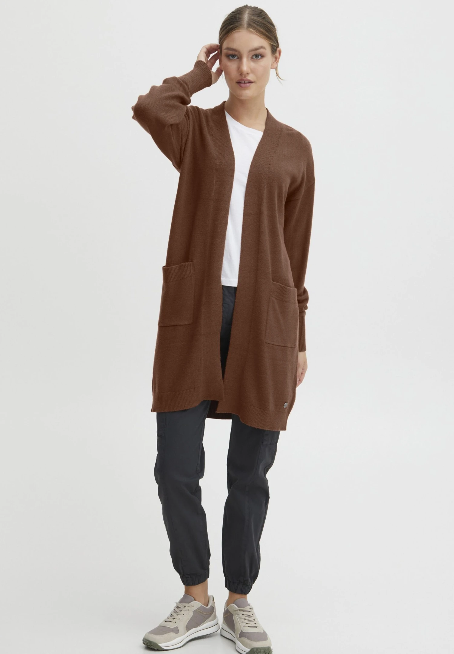 OXMO Oxritiana - Vest - Brunette Melange - Afbeelding 2