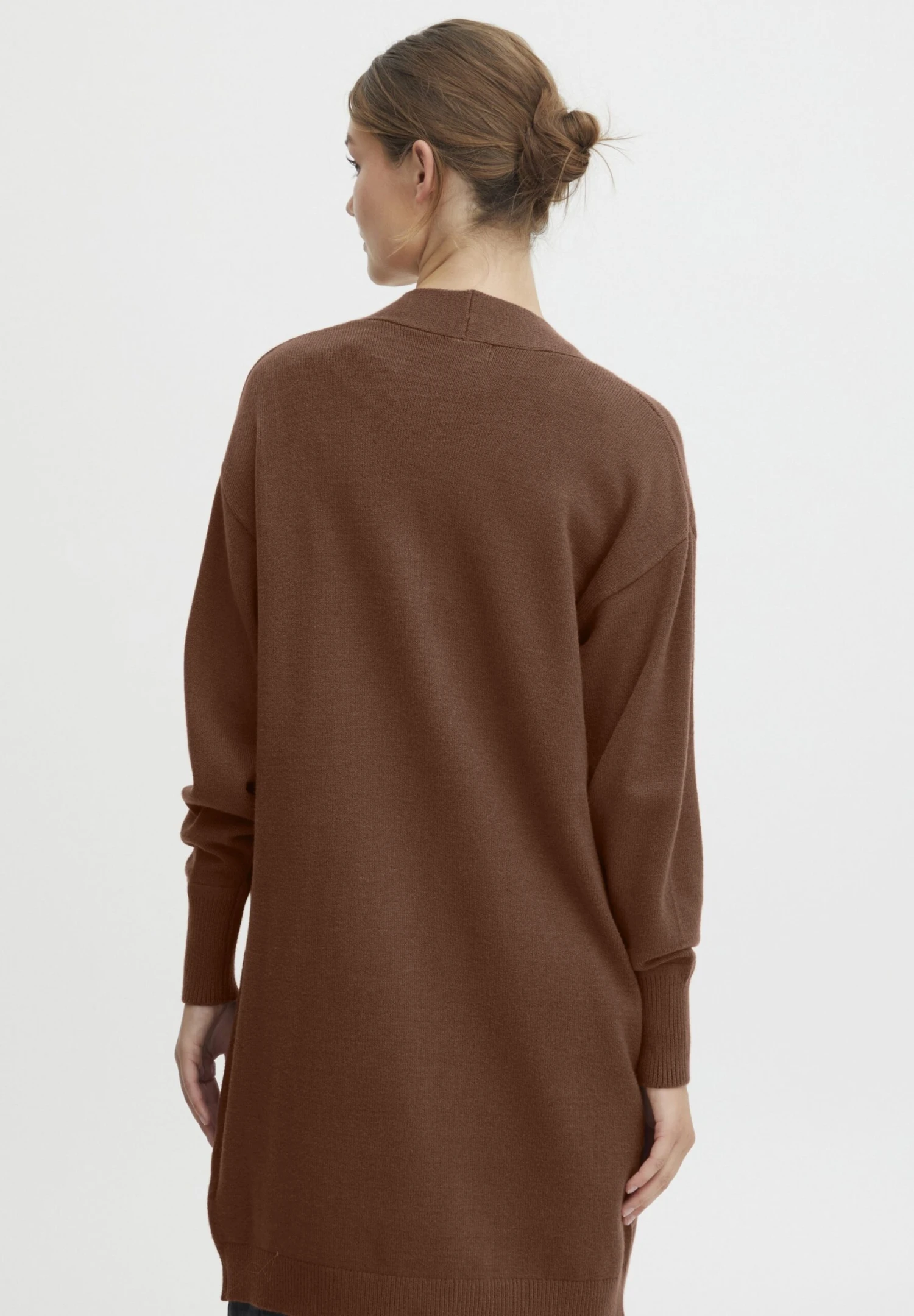 OXMO Oxritiana - Vest - Brunette Melange - Afbeelding 3