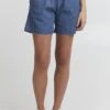 OXMO Oxlillith - Jeansshort - Mid Blue Denim