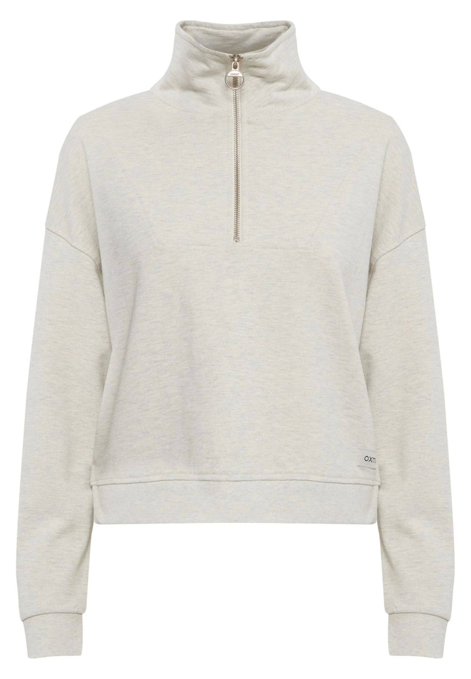 OXMO Oxgrethe - Trui - Oyster Grey Melange - Afbeelding 6