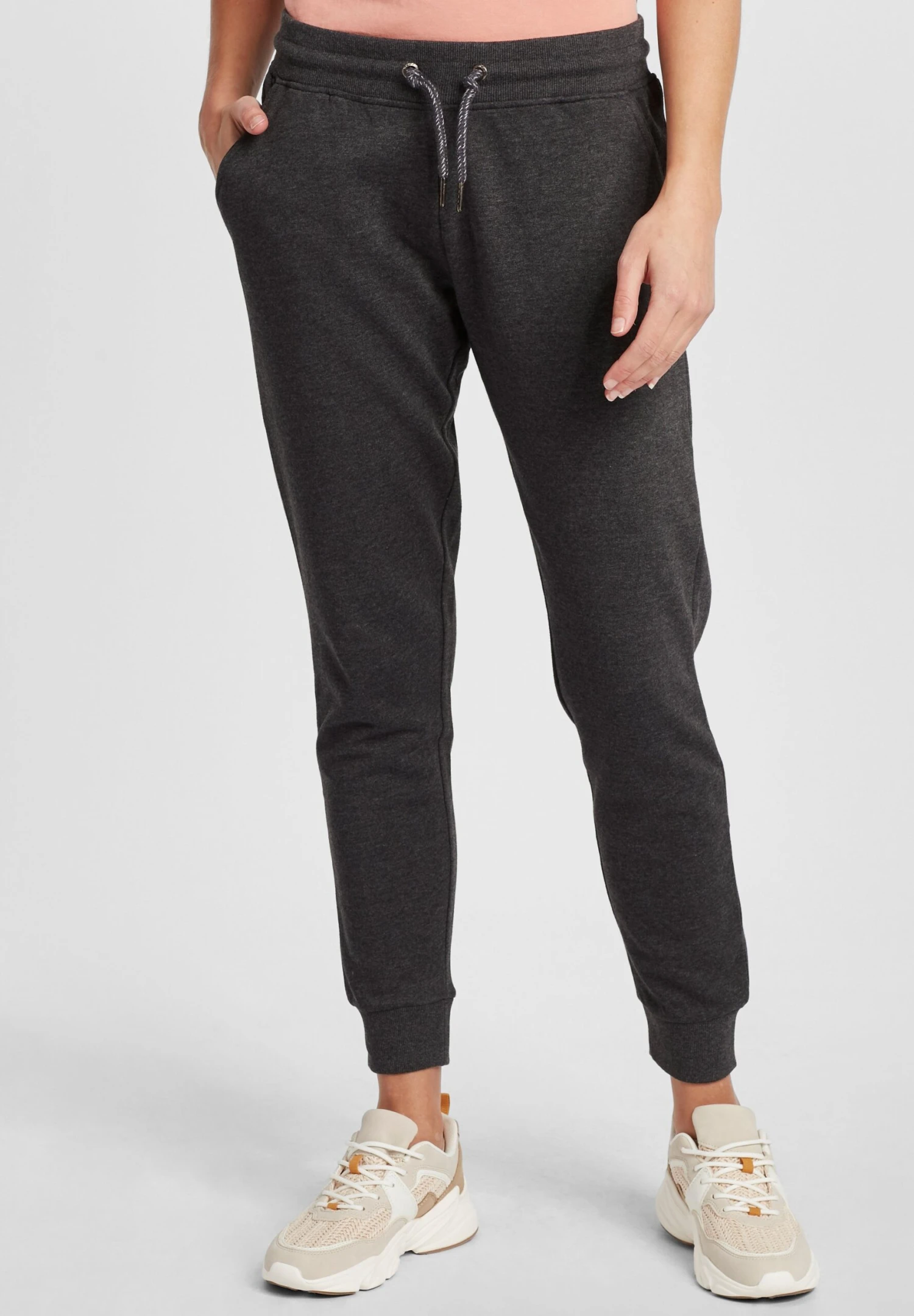 OXMO Oxpolah - Trainingsbroek - Dark Grey Melange