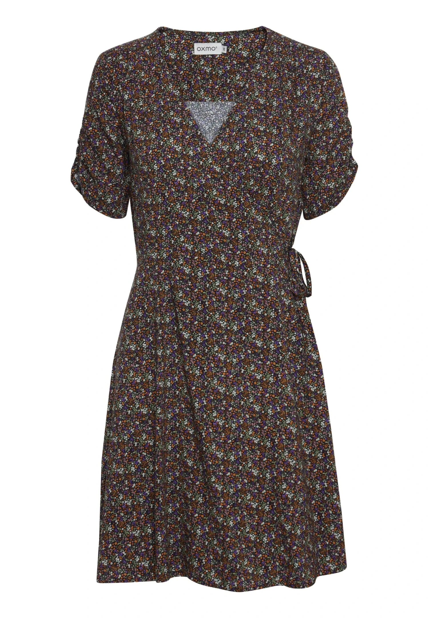 OXMO Oxembla - Jurk - Burnt Orange Mix - Afbeelding 6