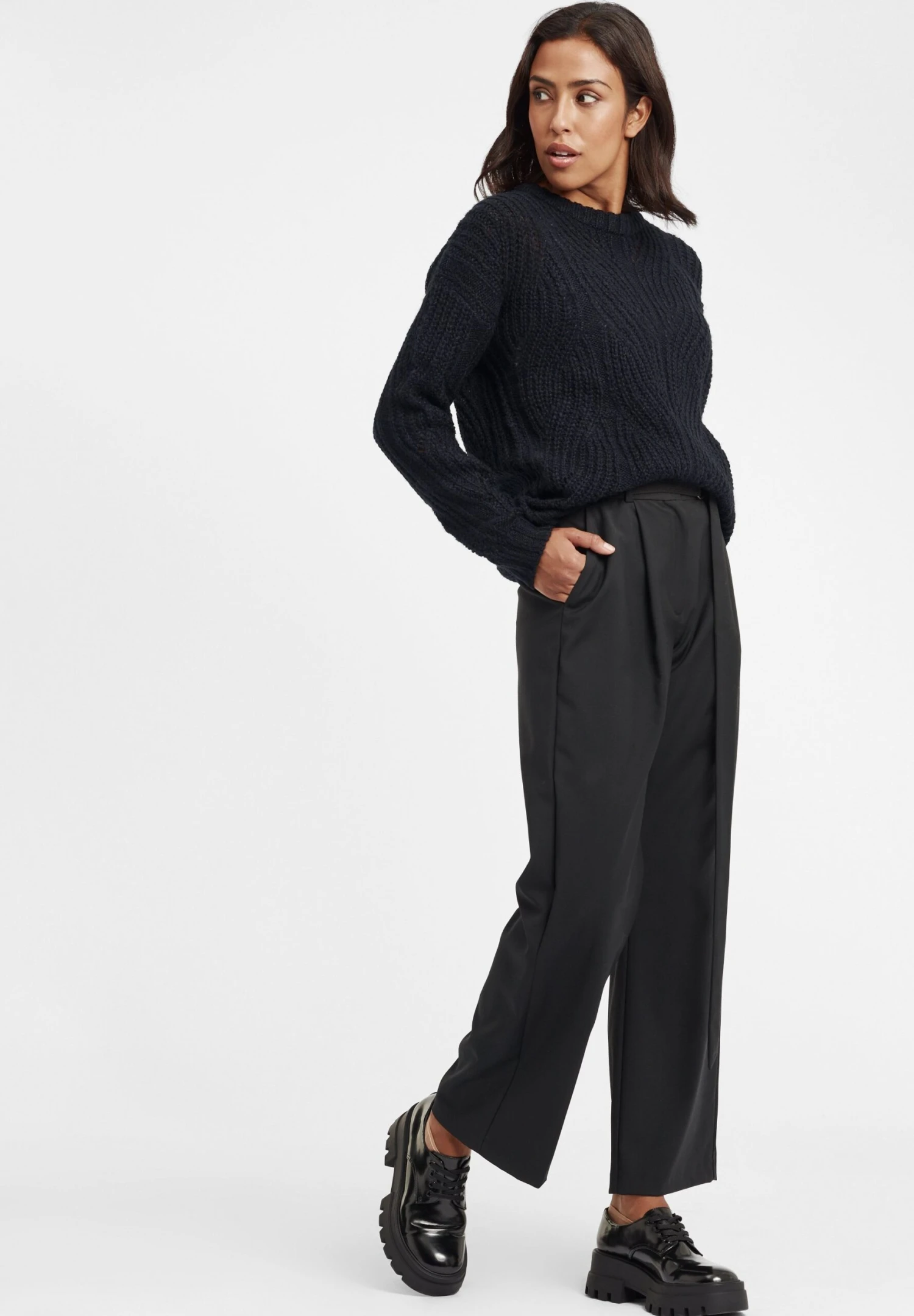 OXMO Oxchiara - Trui - Insignia Blue - Afbeelding 2