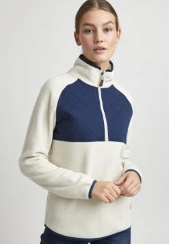 OXMO Oxmalita - Fleece Trui - Oatmeal