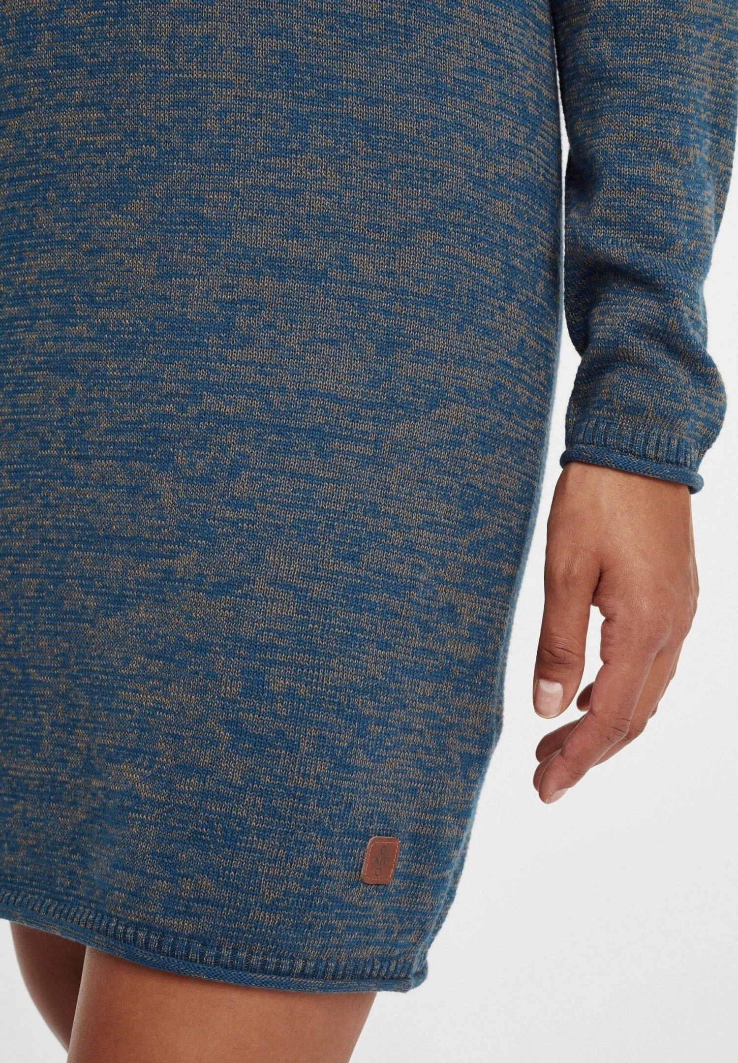 OXMO Oxdanielle - Gebreide Jurk - Ensign Blue - Afbeelding 5