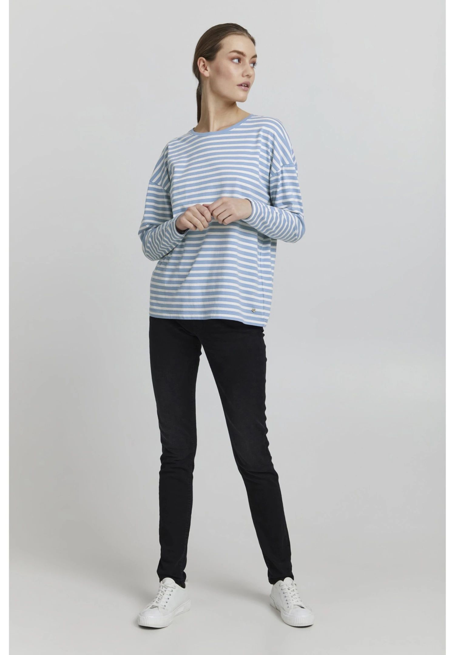 OXMO Longsleeve - Bel Air Blue - Afbeelding 2