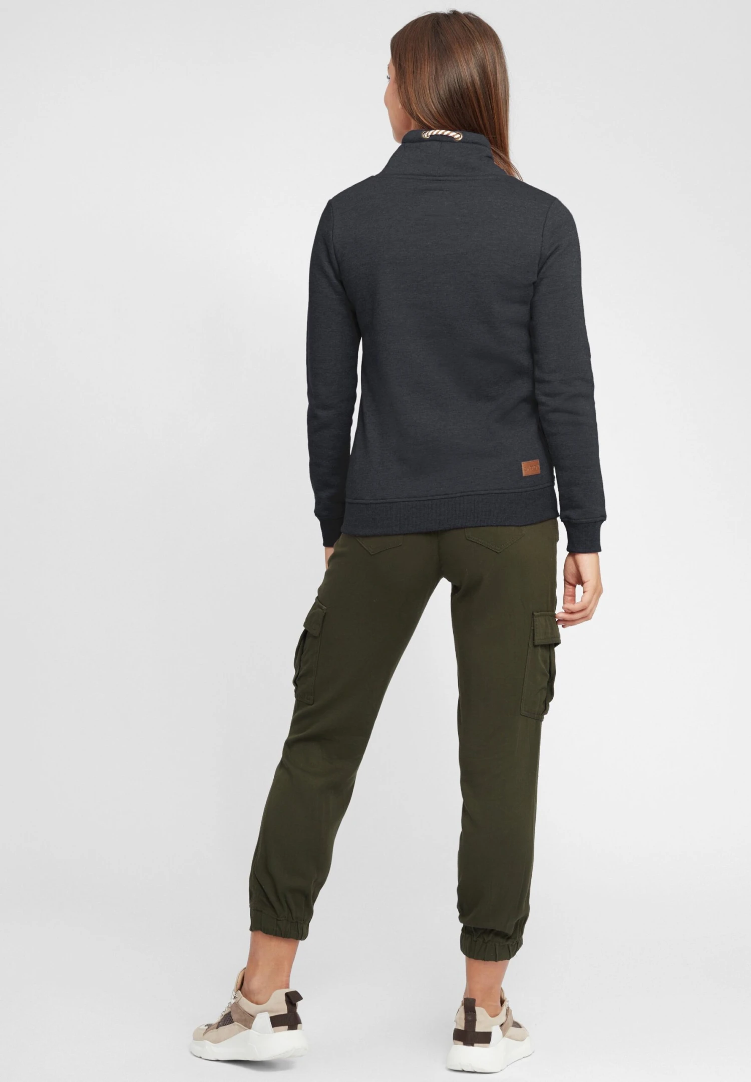 OXMO Oxvimpa - Sweater - Dar Grey M - Afbeelding 3