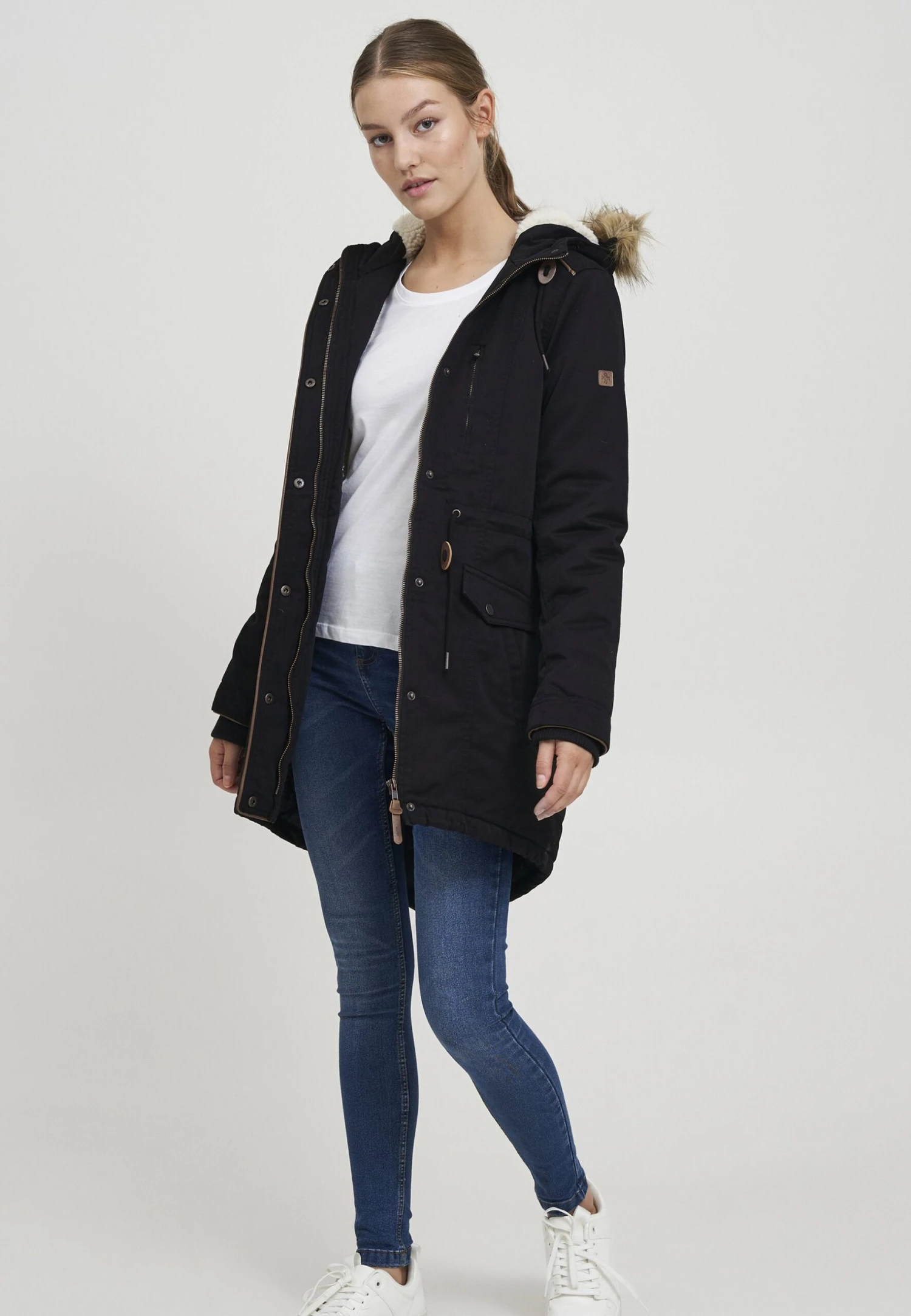 OXMO Oxanna - Parka - Black - Afbeelding 2