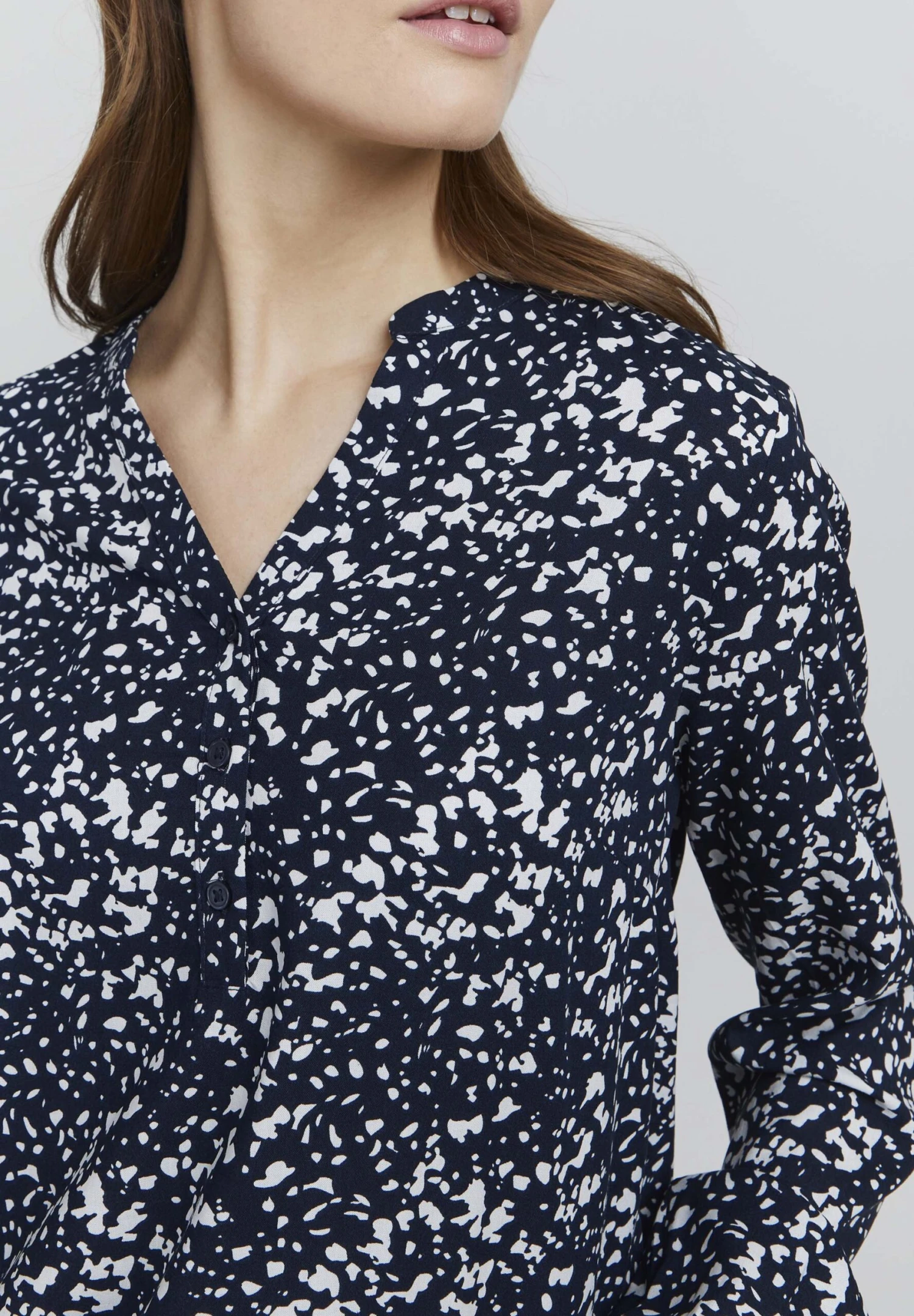 OXMO Elvy - Blouse - Total Eclipse Mix - Afbeelding 4