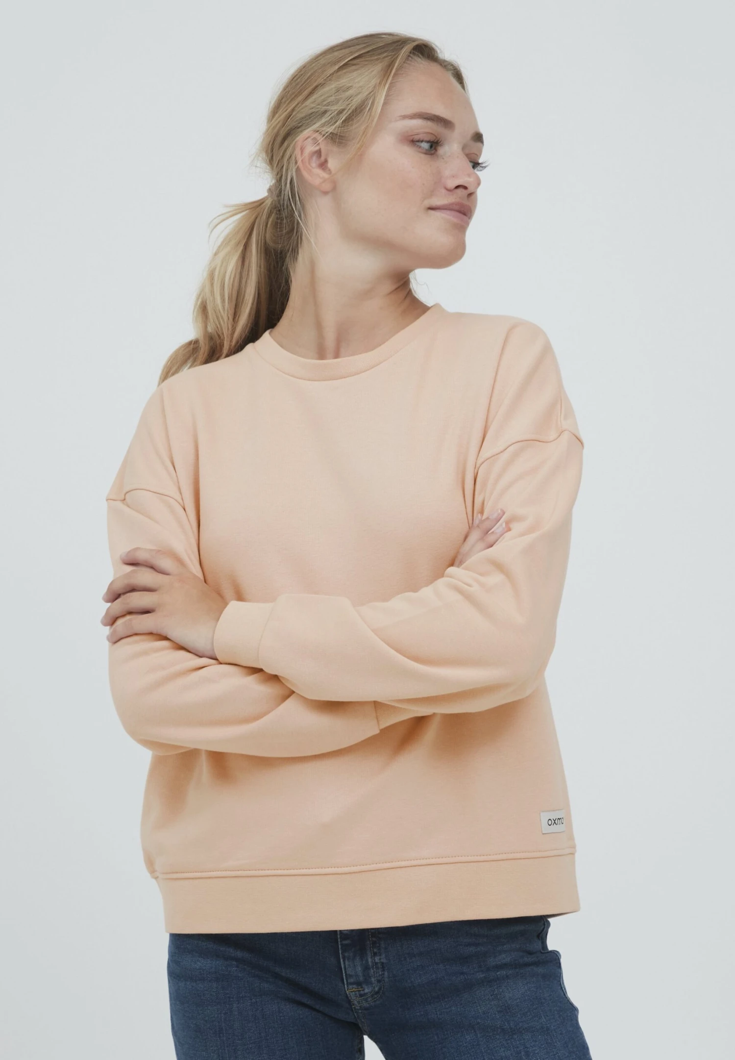 OXMO Oxgrynet - Sweater - Mahogany Rose