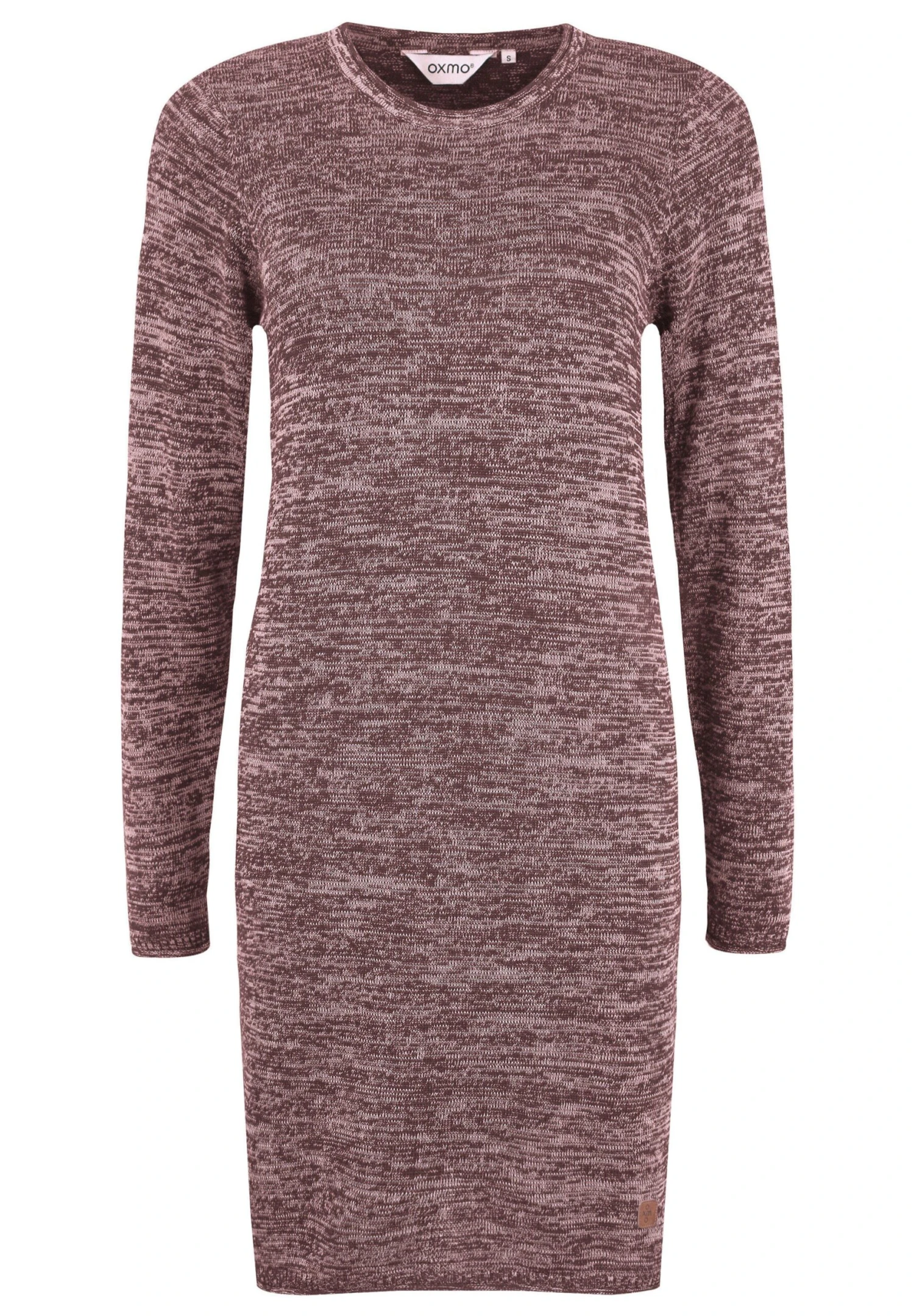 OXMO Oxdanielle - Gebreide Jurk - Andorra Red - Afbeelding 6