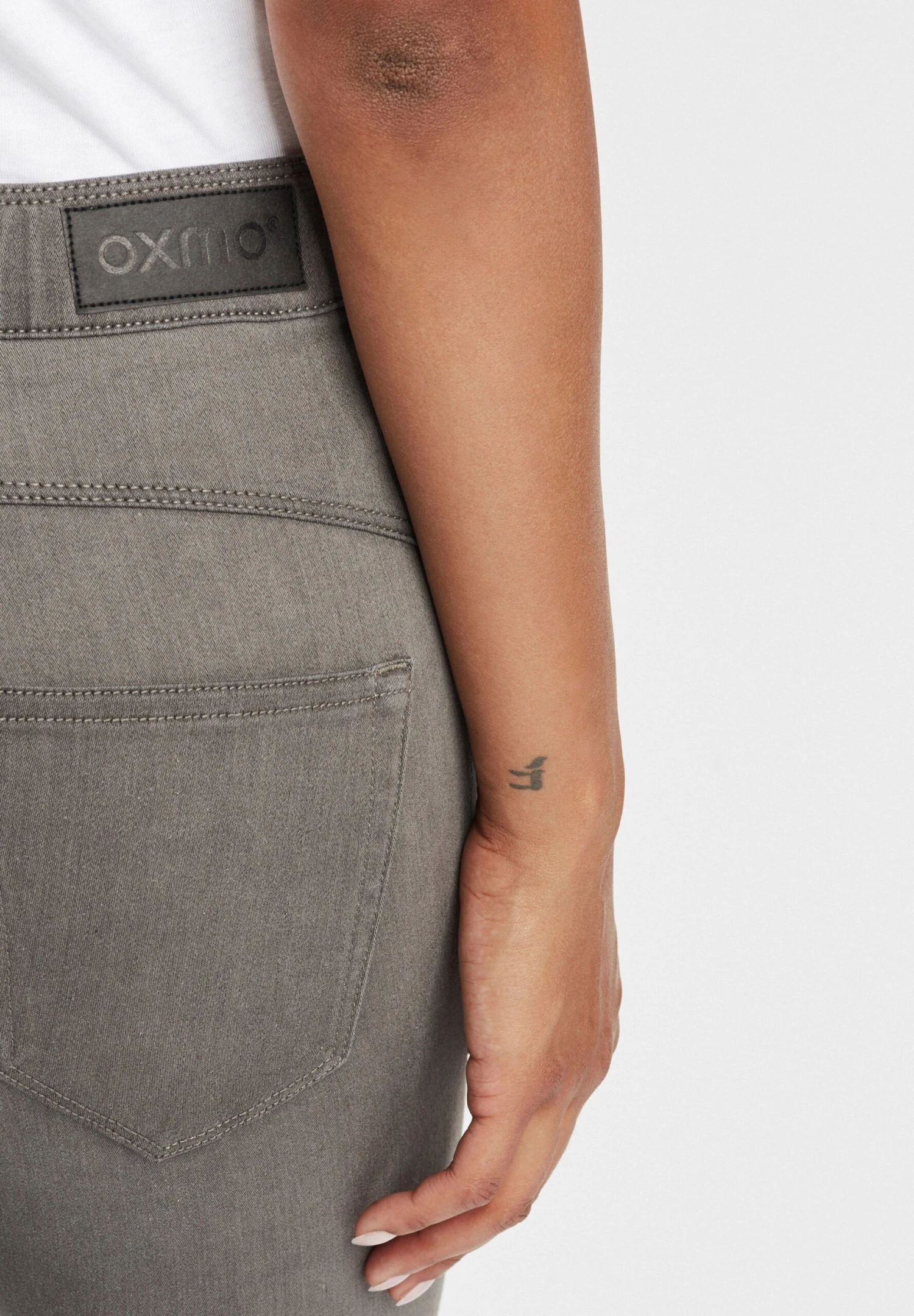 OXMO Oxgesine - Jeans Skinny Fit - Pewter - Afbeelding 5