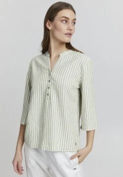 OXMO Oxanea - Blouse - Seagrass Mix