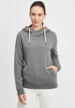 OXMO Oxvicky - Hoodie - Grey Mel