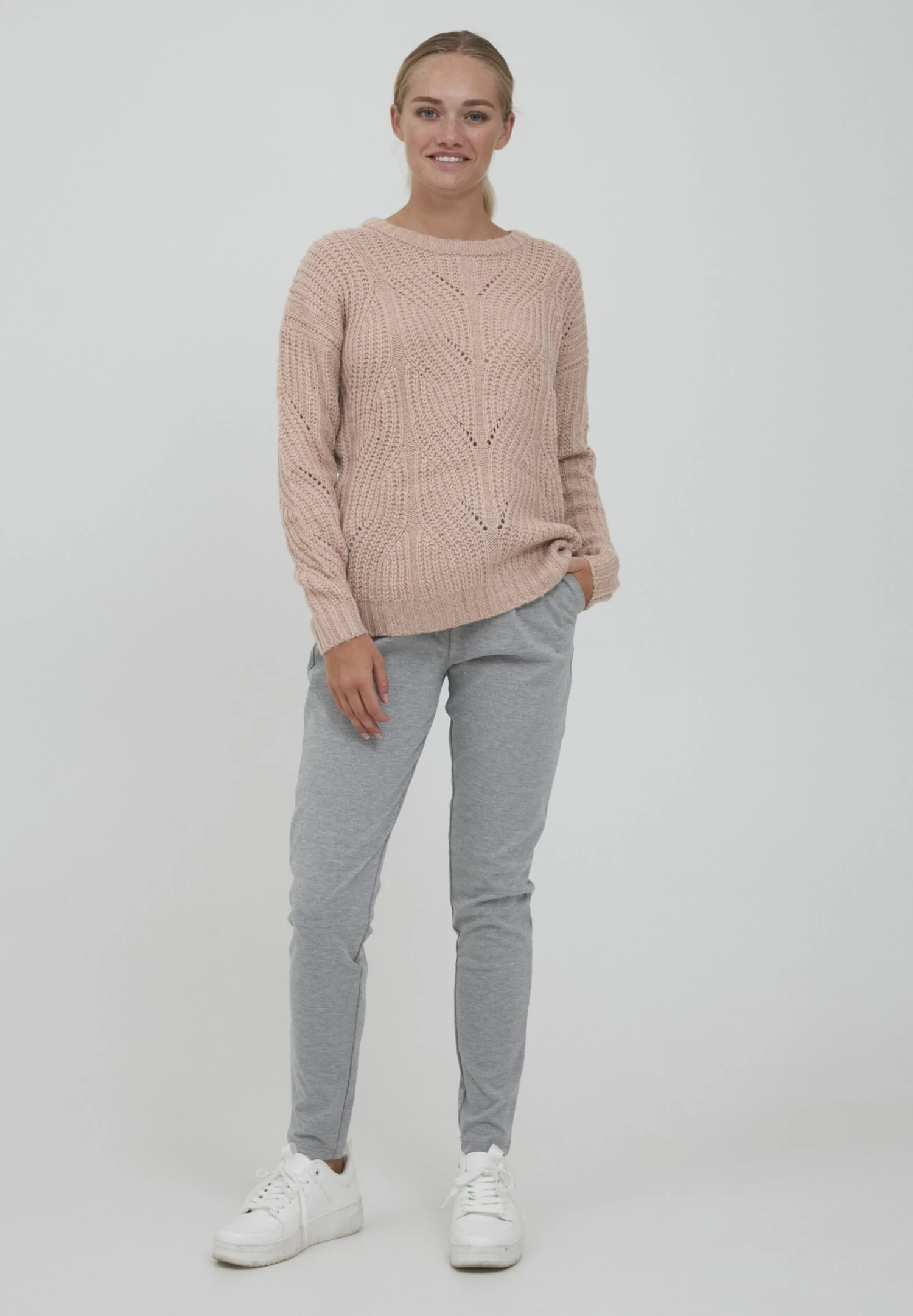 OXMO Oxchiara - Trui - Mahogany Rose - Afbeelding 2