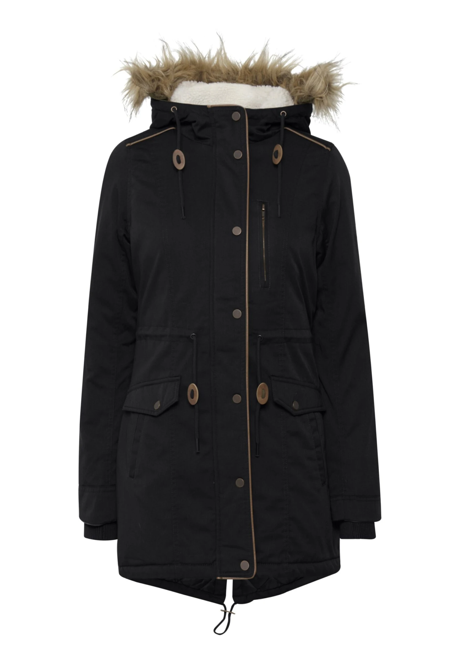 OXMO Oxanna - Parka - Black - Afbeelding 6