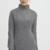 OXMO Oxnancy - Trui - Medium Grey Melange