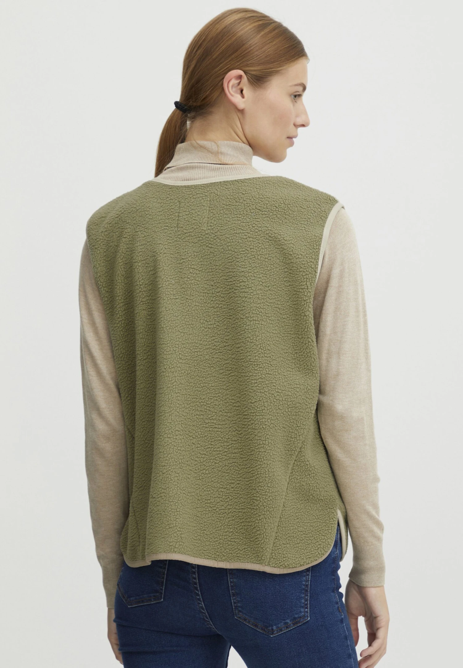 OXMO Bodywarmer - Oil Green - Afbeelding 3