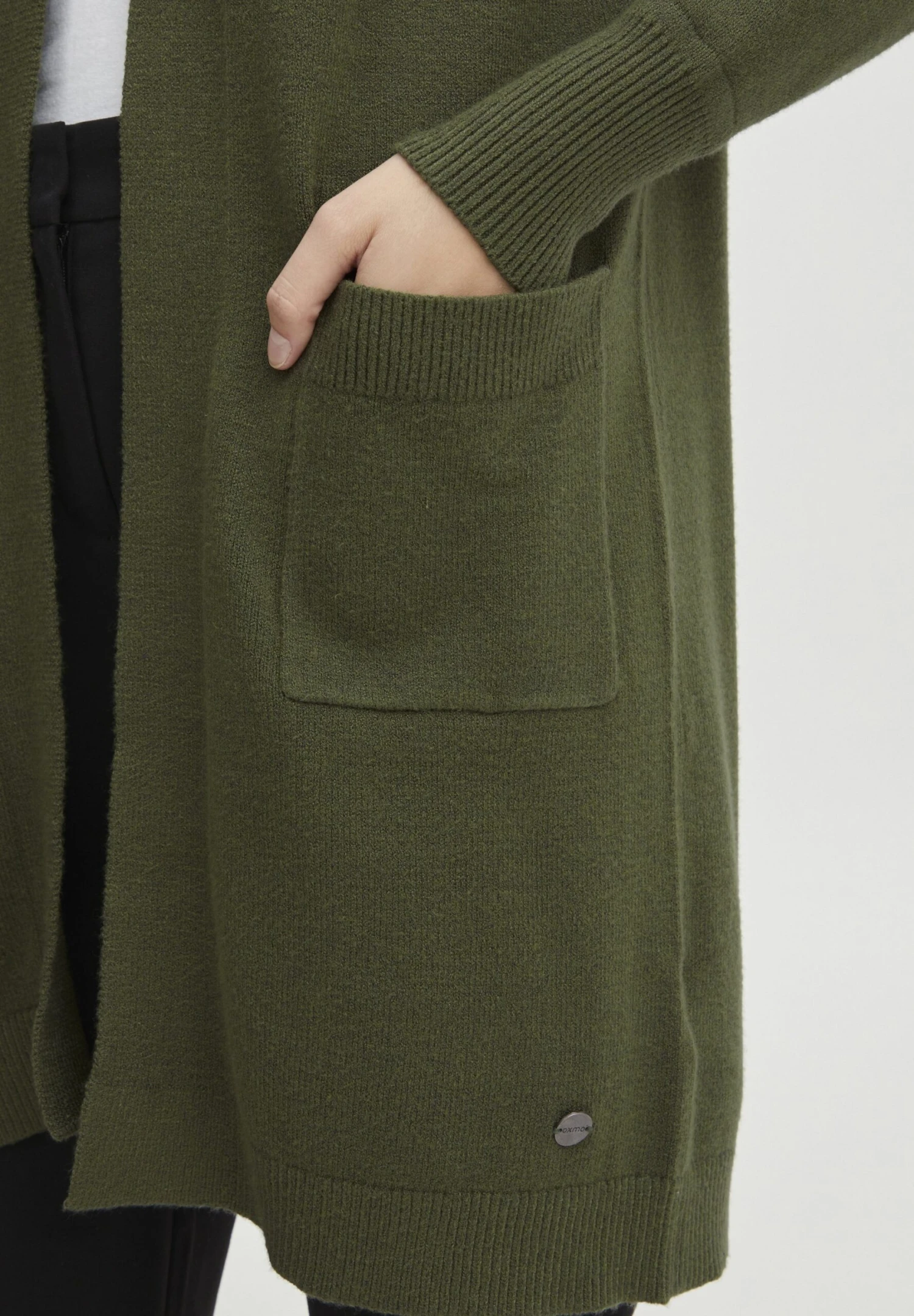 OXMO Oxritiana - Vest - Rifle Green Melange - Afbeelding 5