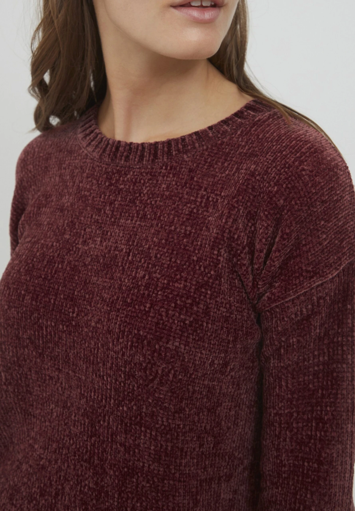 OXMO Oxelvina - Trui - Wine Red - Afbeelding 4