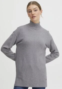 OXMO Oxratina - Trui - Mid Grey Melange